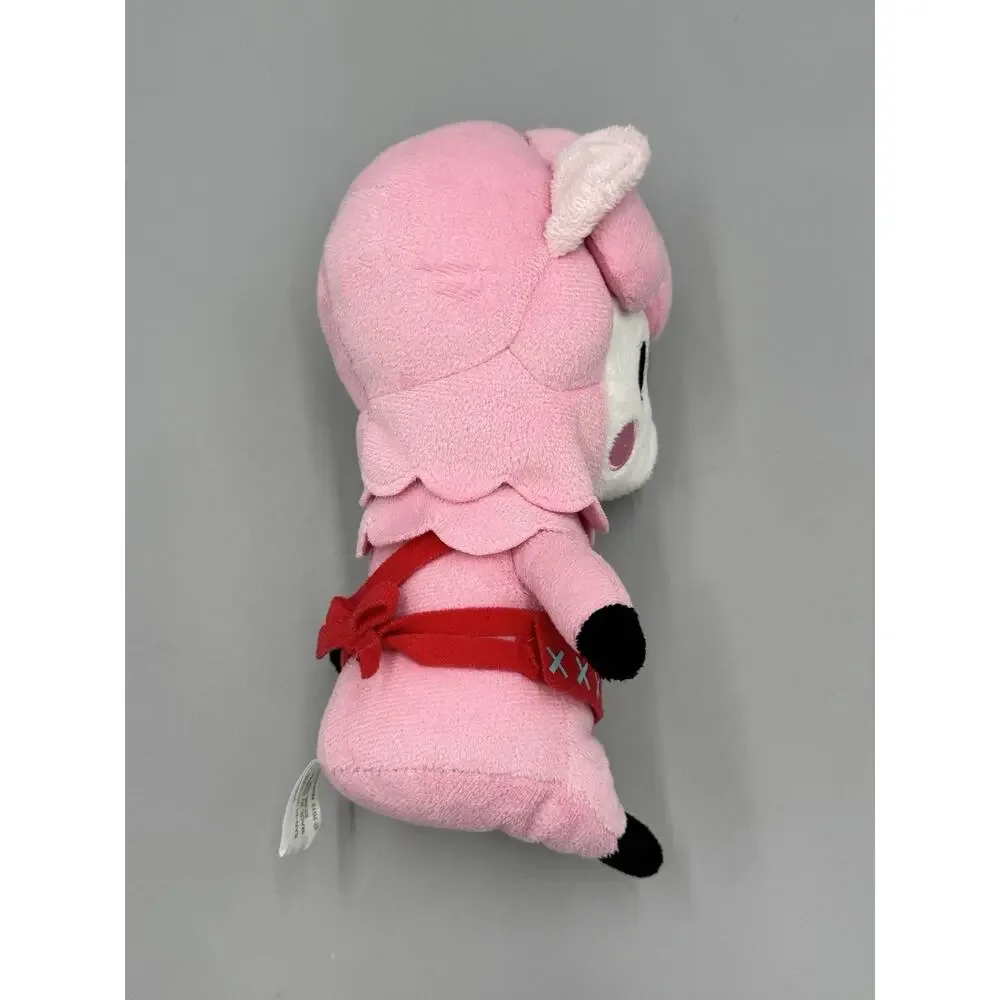 Animal Crossing Reese Alpaca Sanei 2012 Plush 7 Inch Stuffed Pink Doll